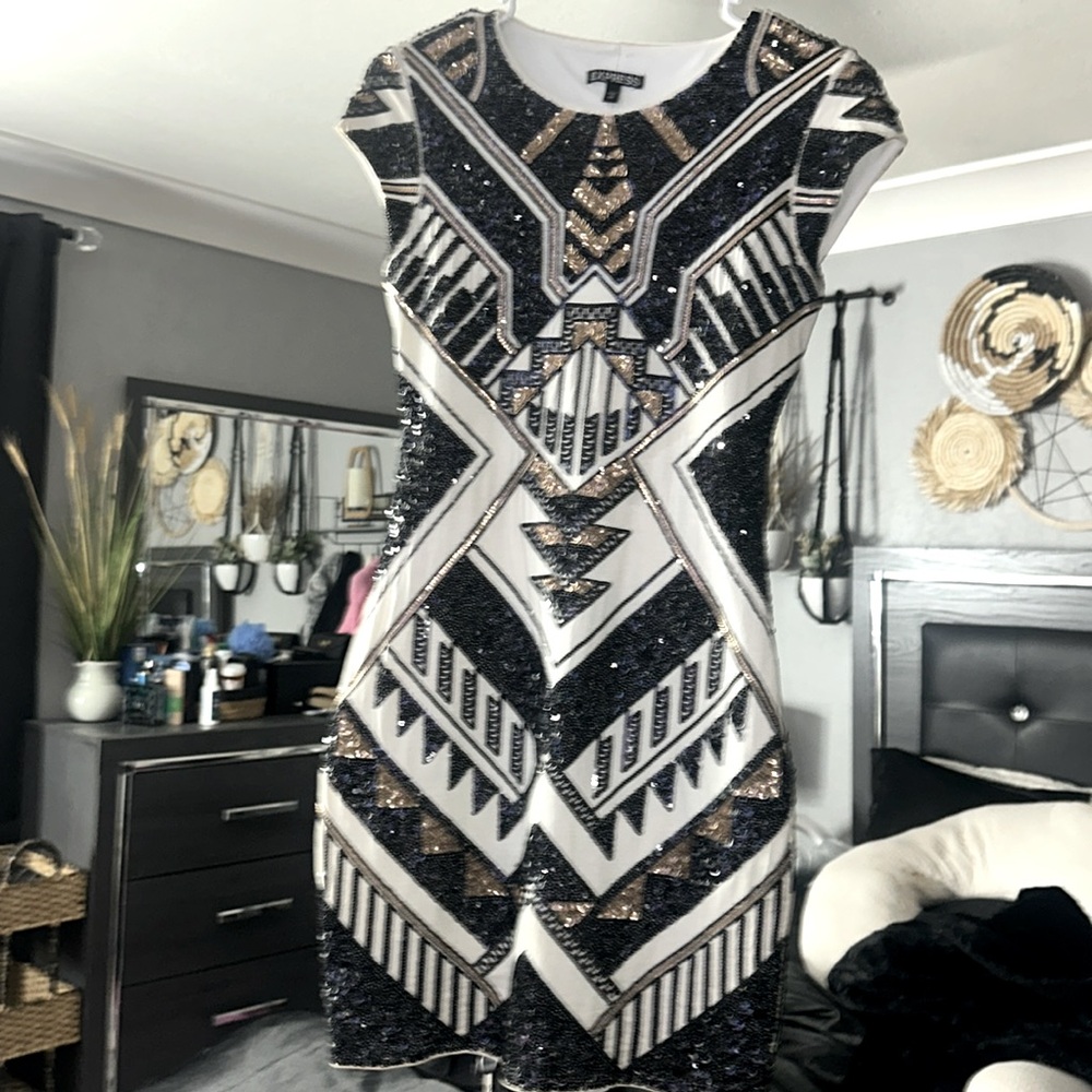 EXPRESS brand beautiful sparkly dress.